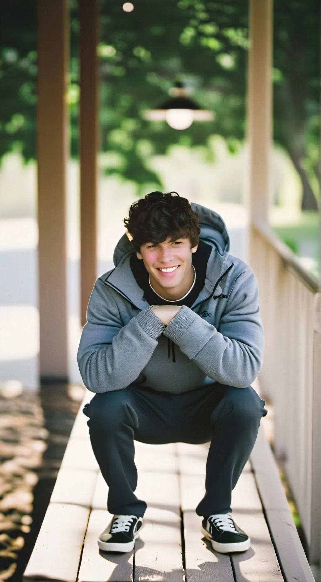 ai character: Chris Sturniolo  background