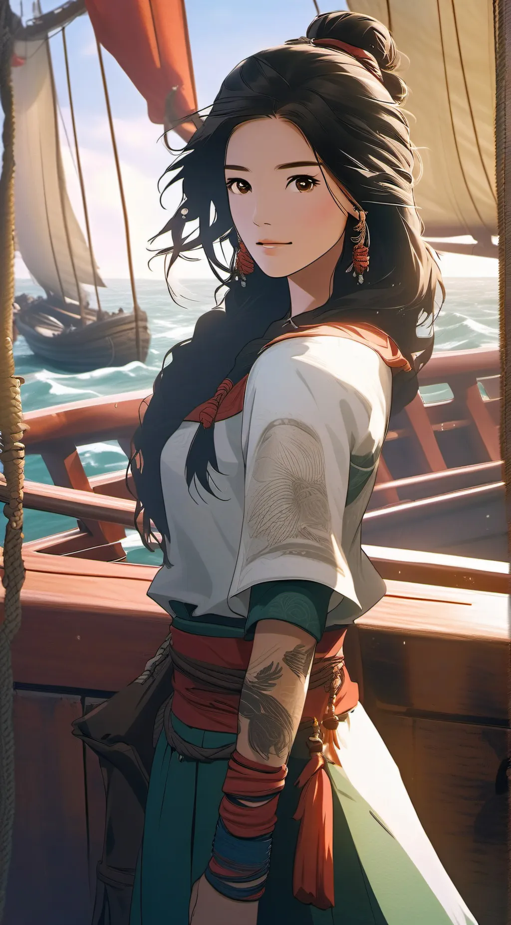 ai character: Nanji background