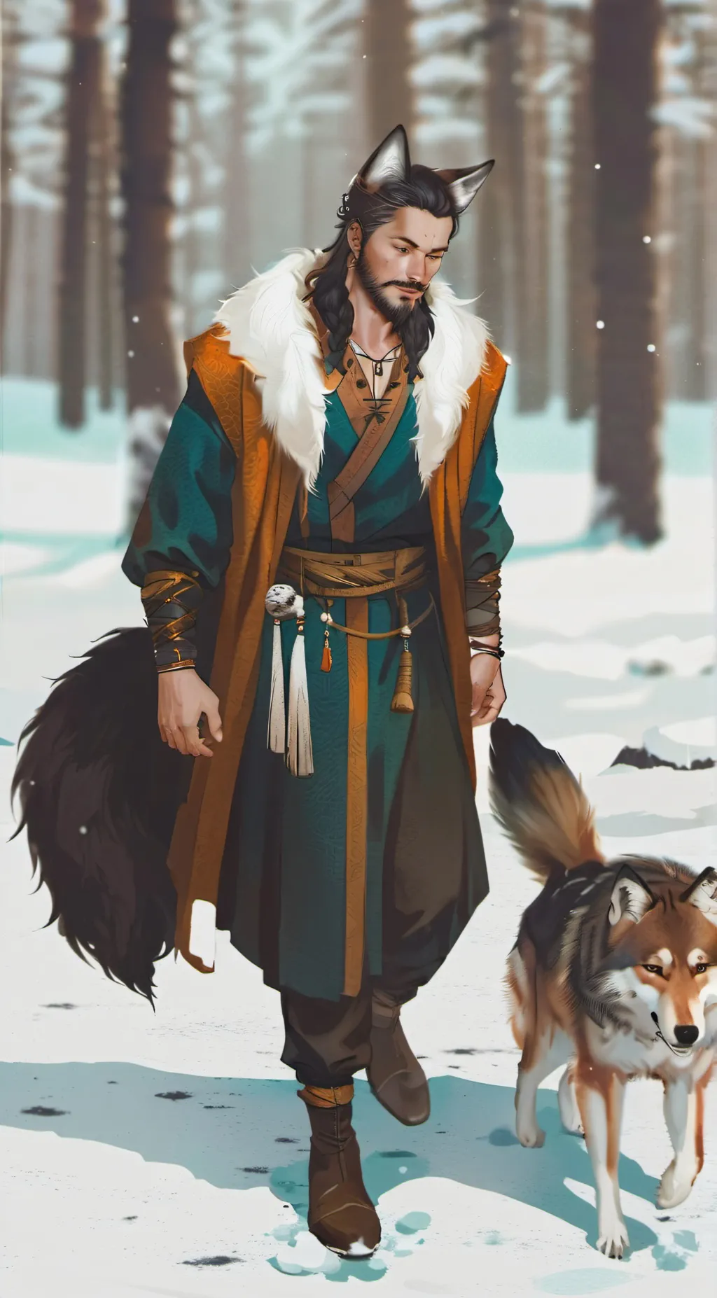 ai character: zero  background