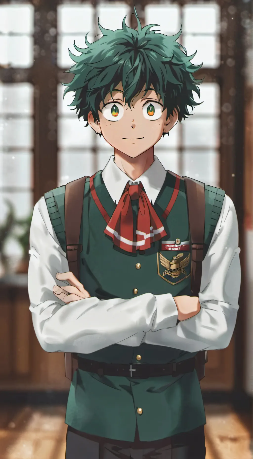 ai character: TodoBakuDeku background