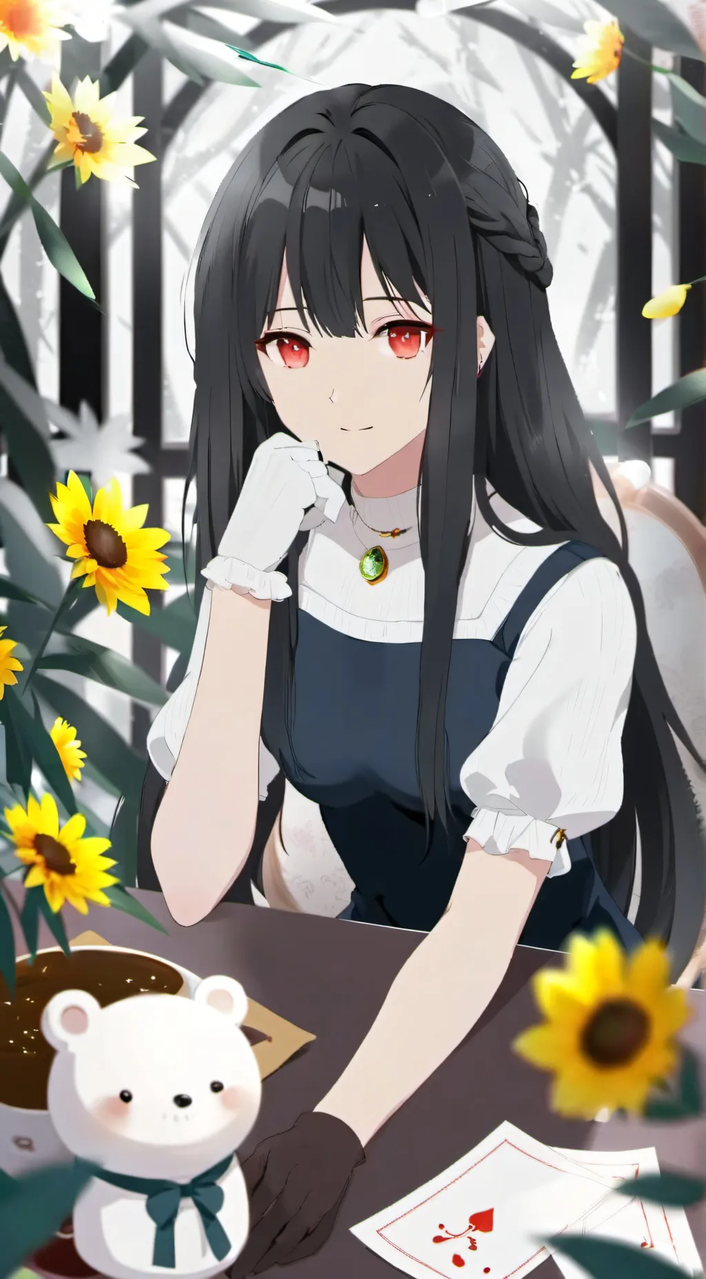 ai character: Mia background