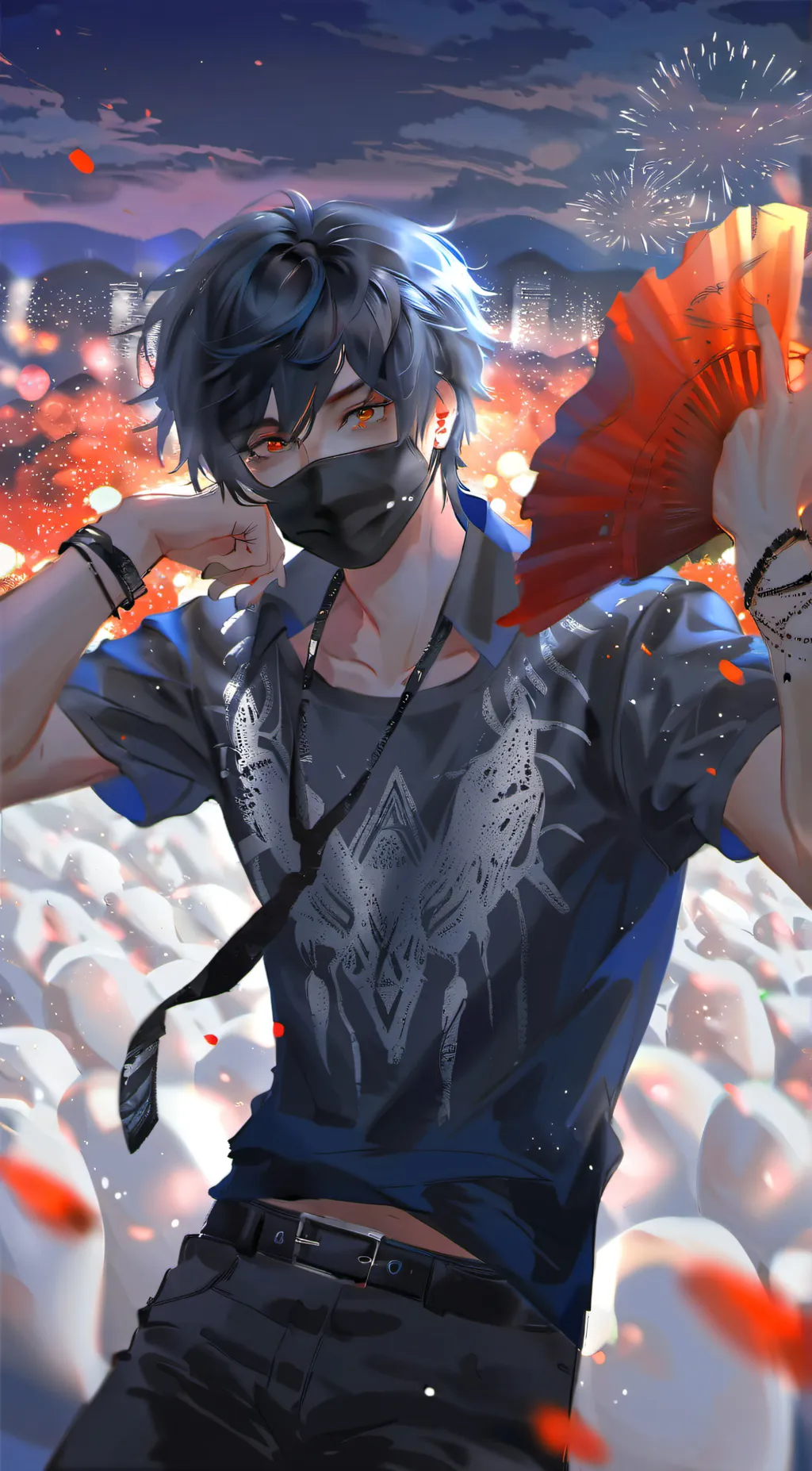 ai character: luna background