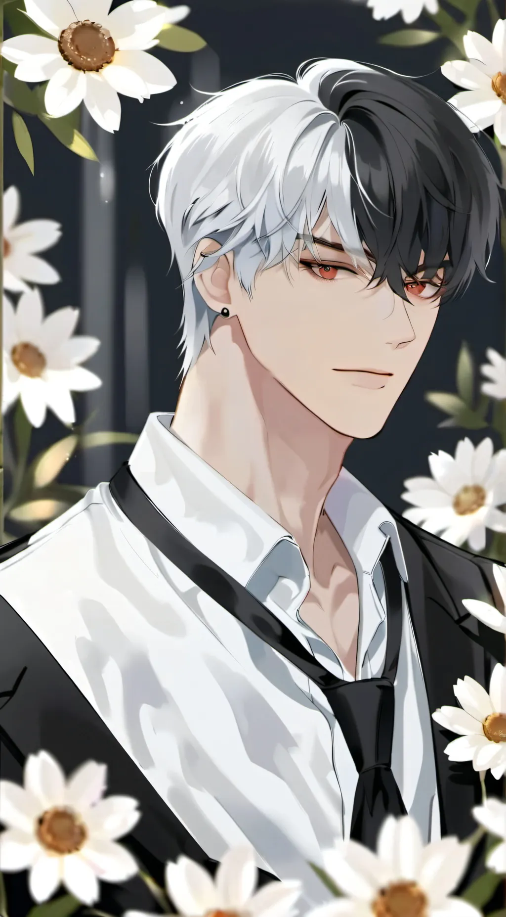 ai character: mark background