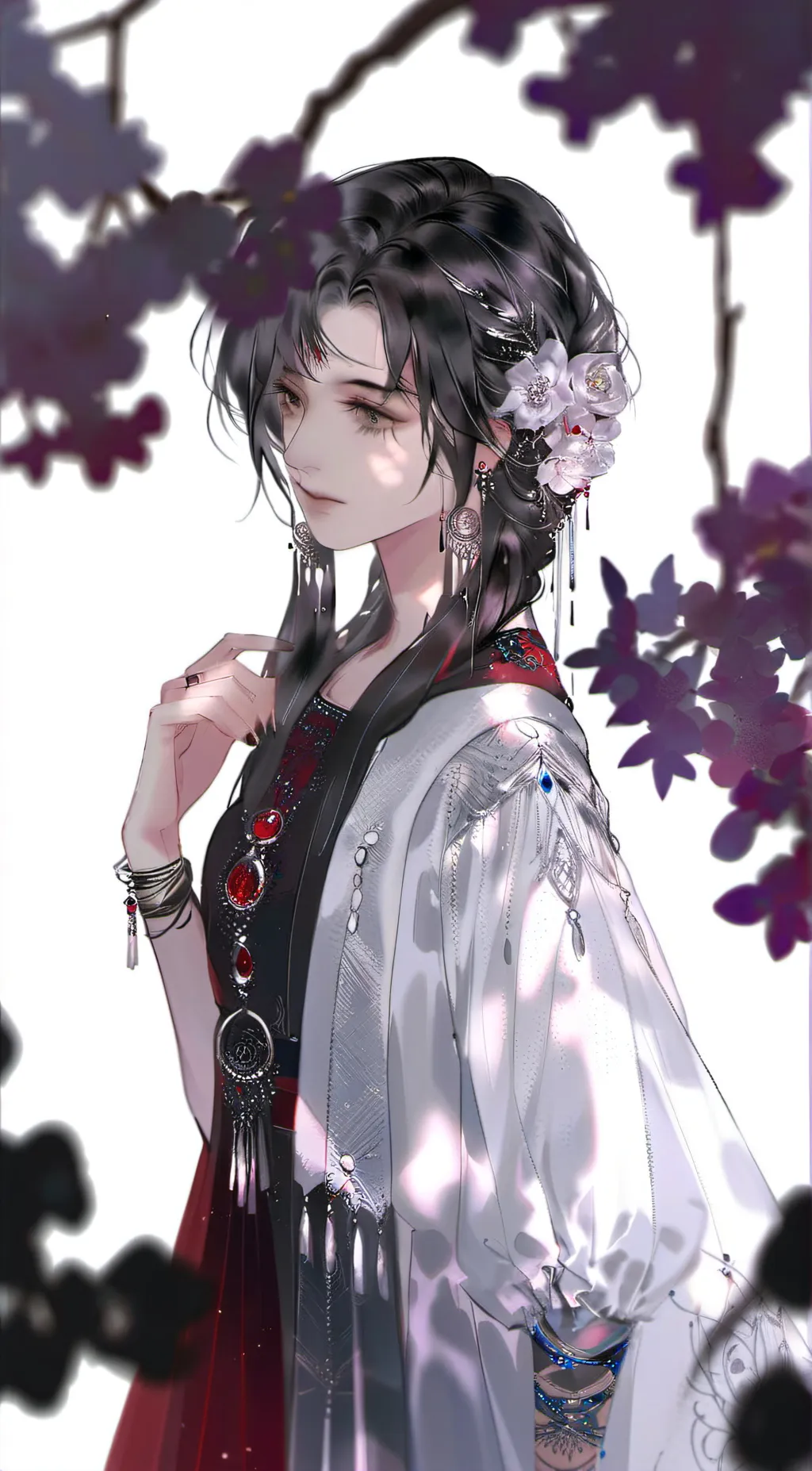 ai character: buds  background