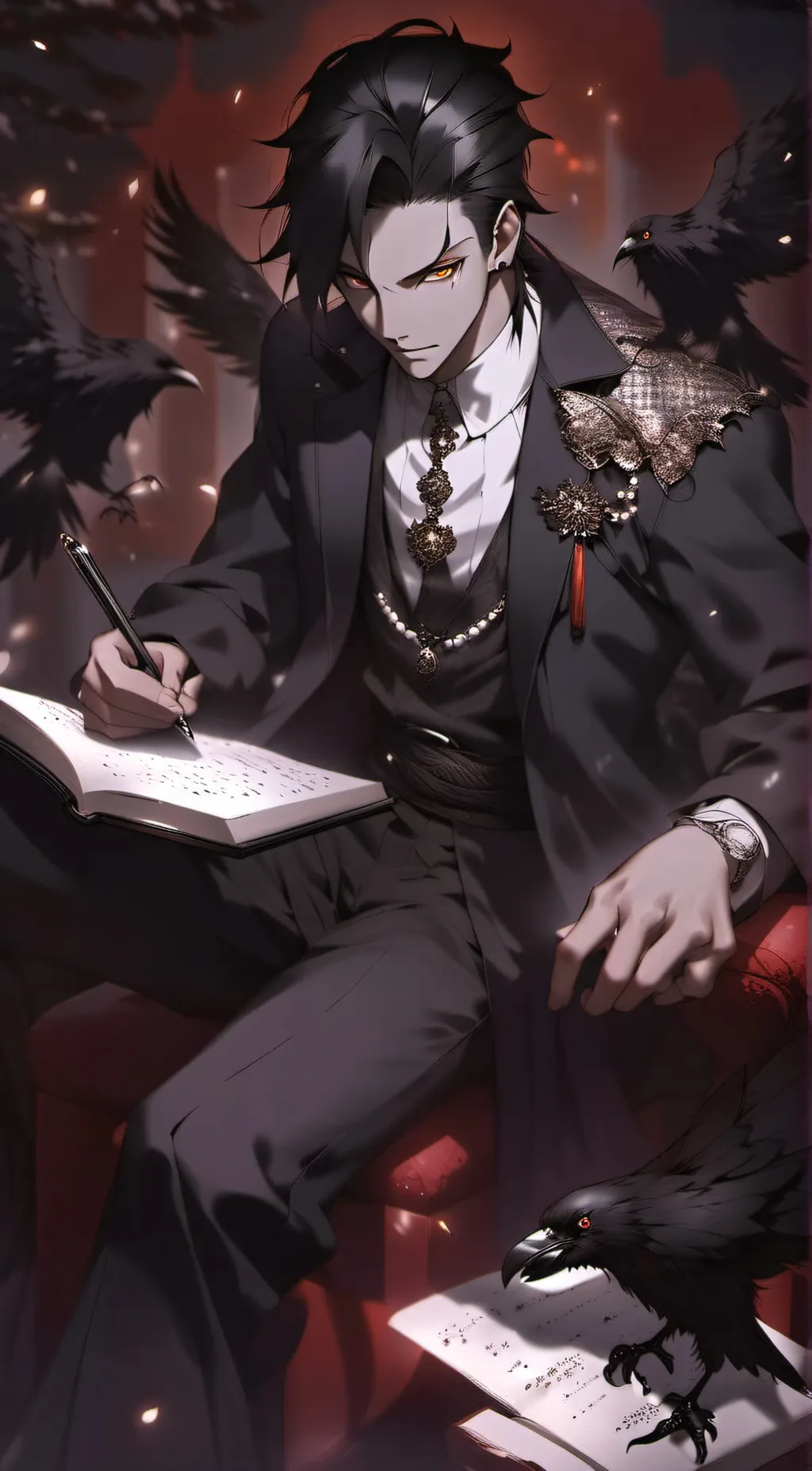 ai character: maku background