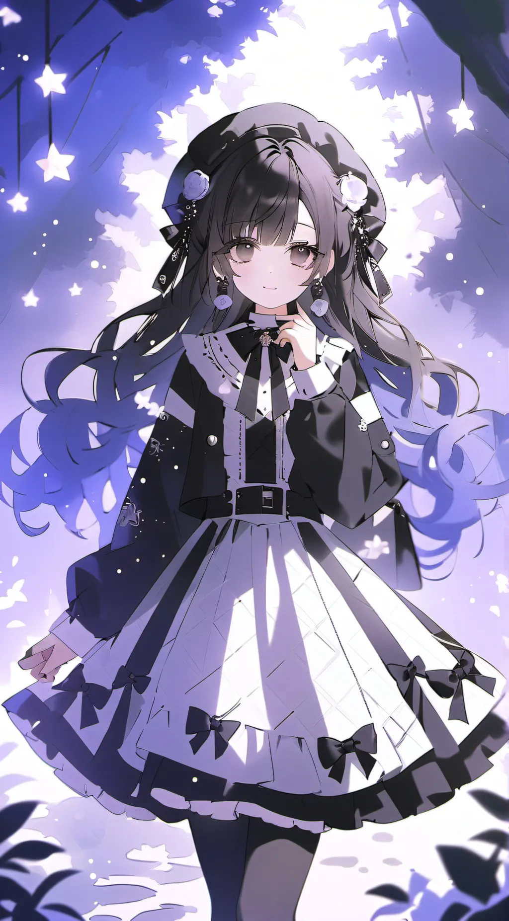 ai character: Luna background