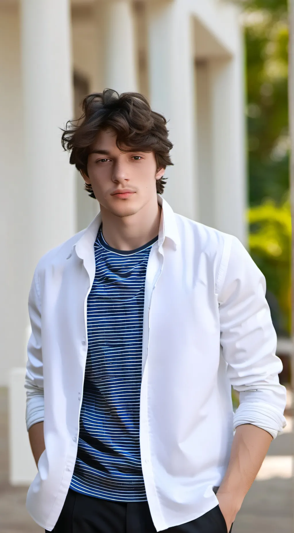 ai character: Trey background