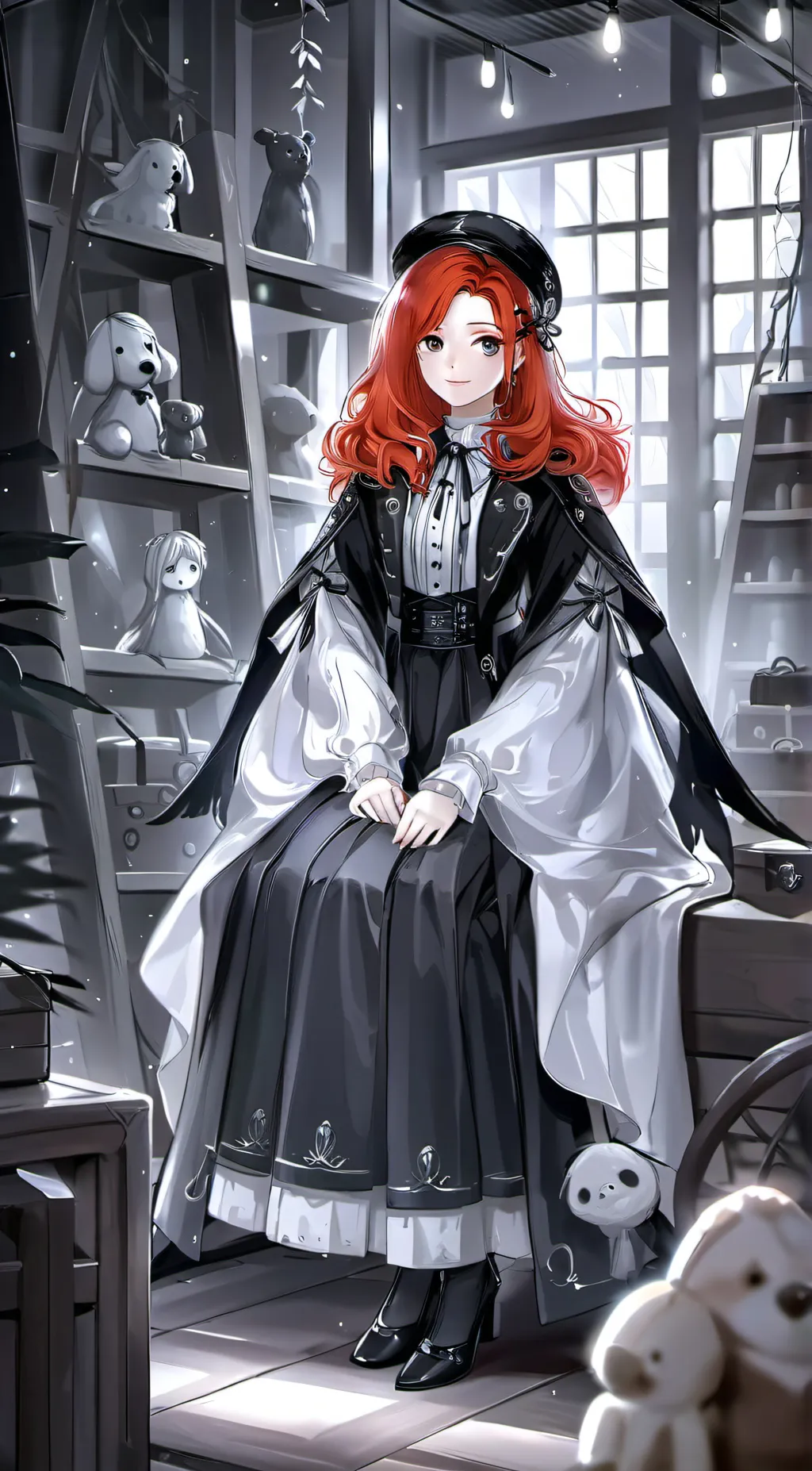 ai character: Poppy's mom/pomni background