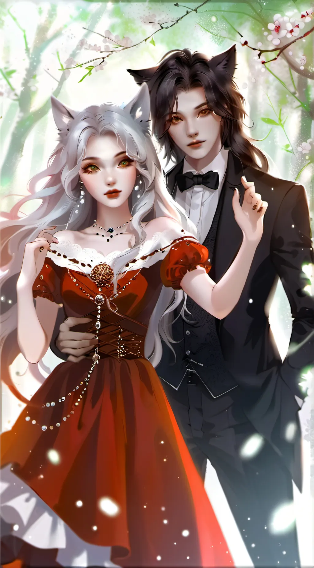 ai character: Xen & Cleo background