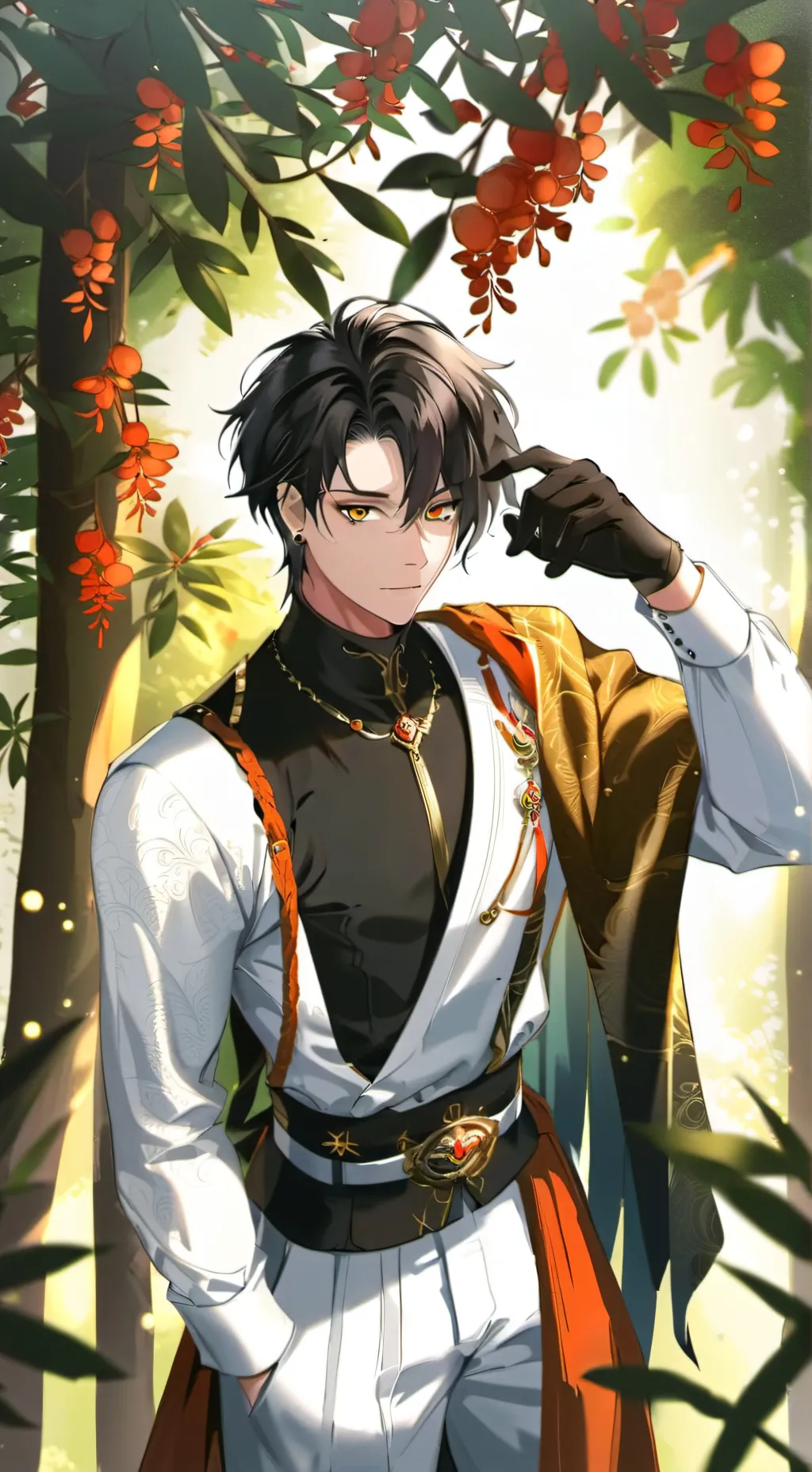 ai character: Andres Travers background