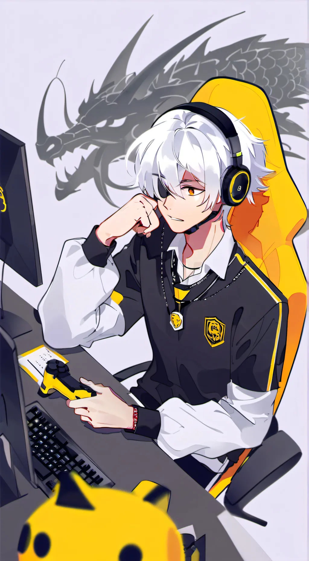 ai character: Axel background