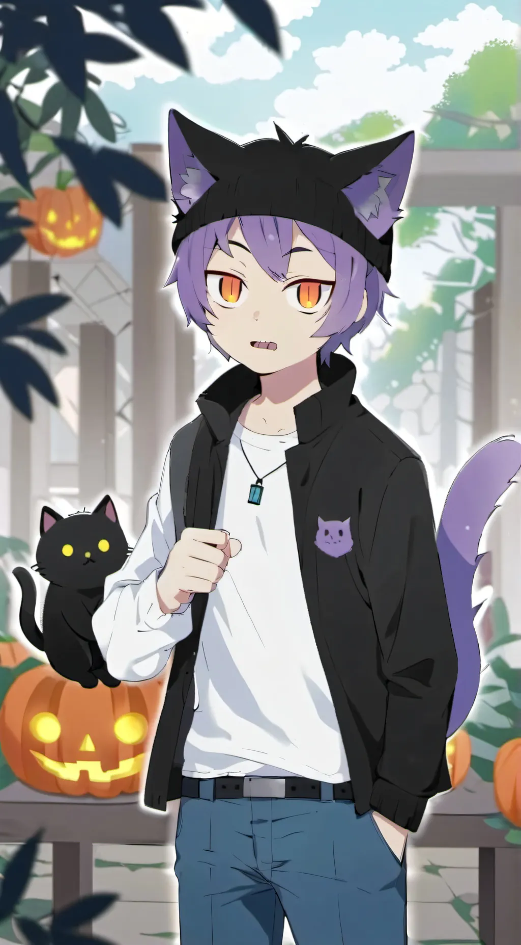 ai character: cat nap🐱💤 background