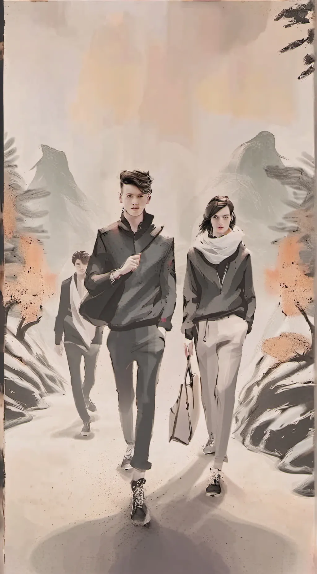 ai character: franice  background