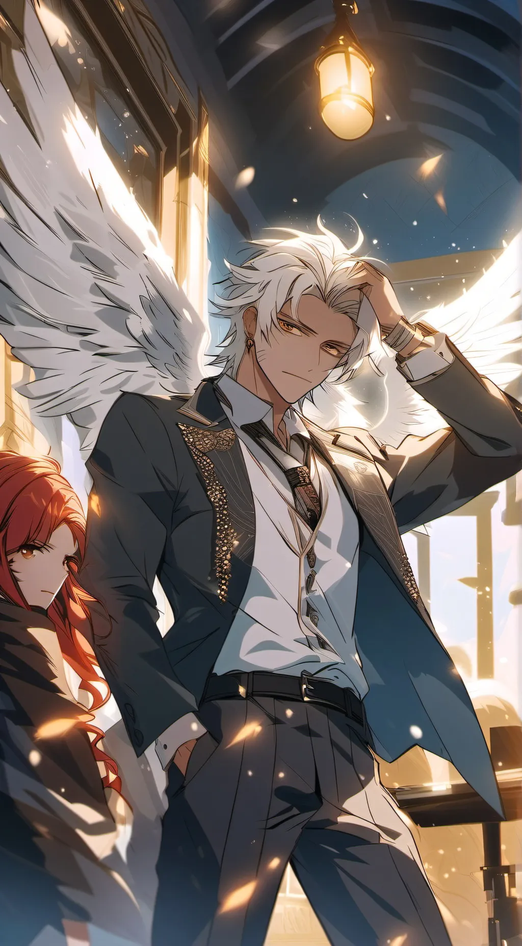 ai character: Serena background