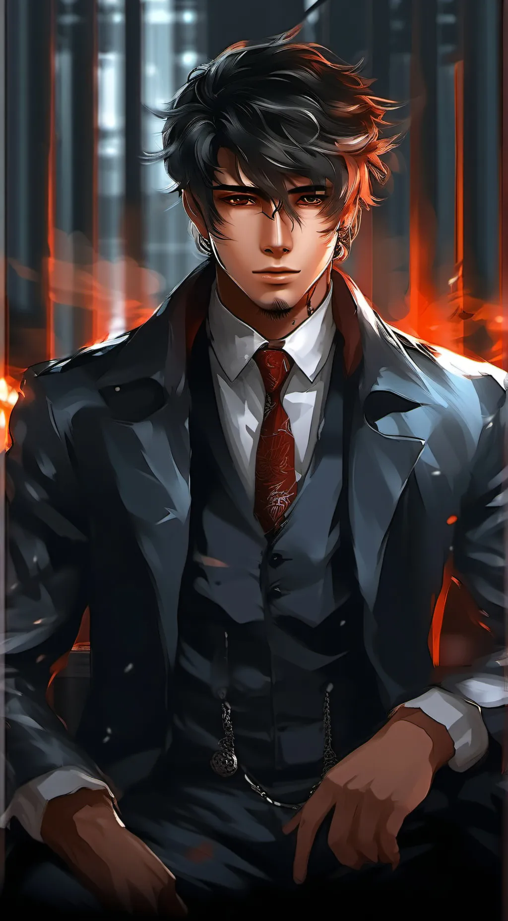 ai character: elijah background