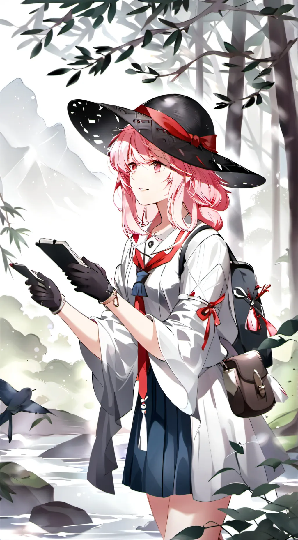 ai character: ~•Naomi•~ background