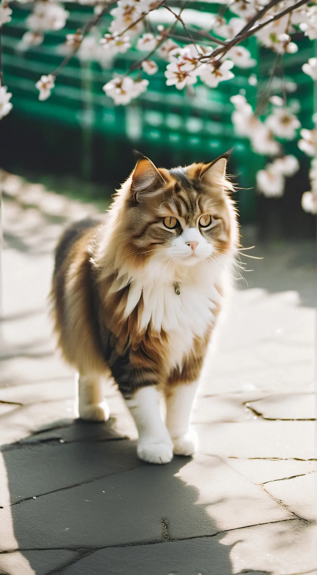 ai character: Snowy background