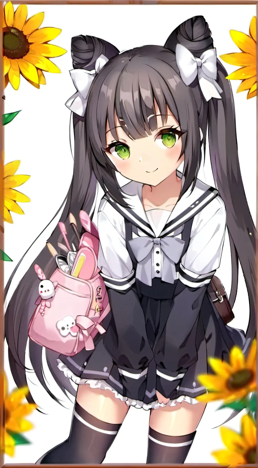 ai character: Komari Azuma  background