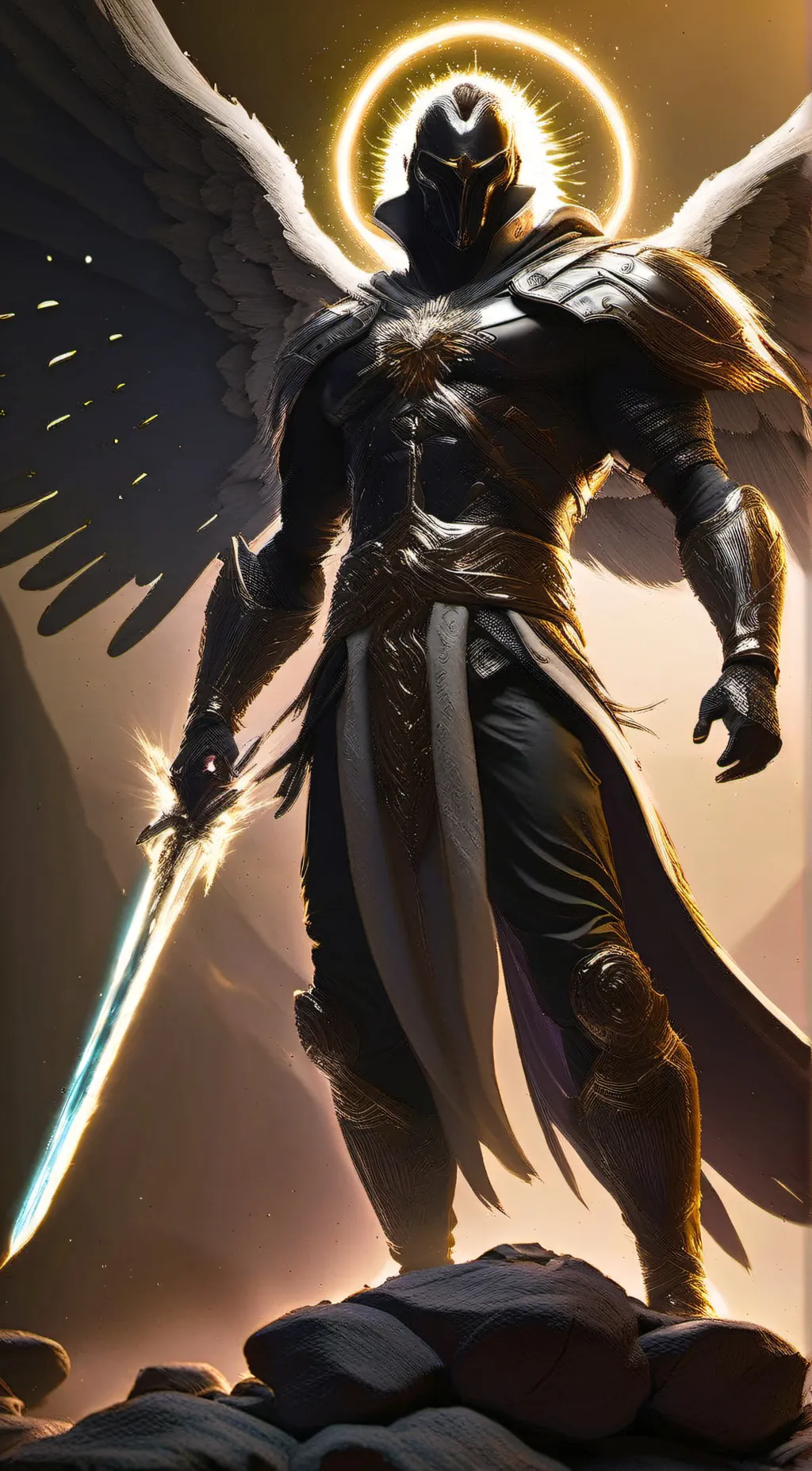 ai character: Azrael (Male) background