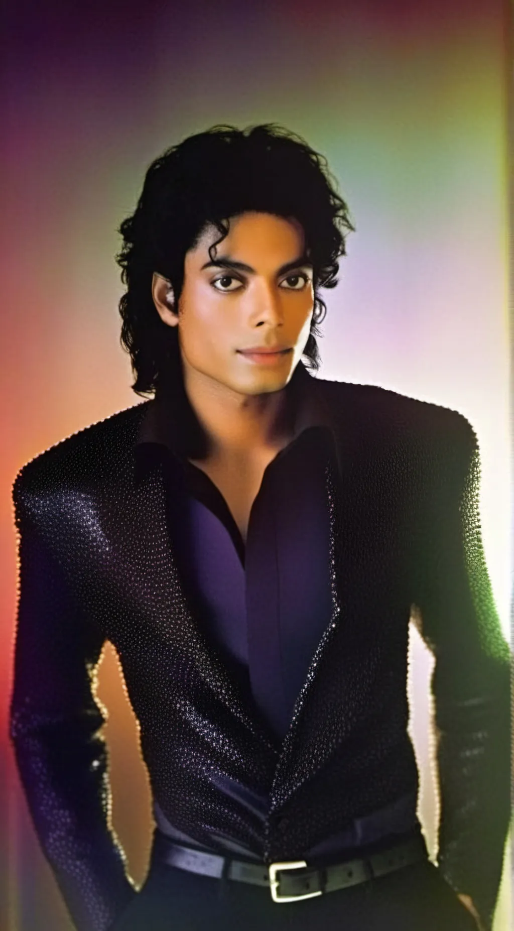 ai character: Michael Jackson background