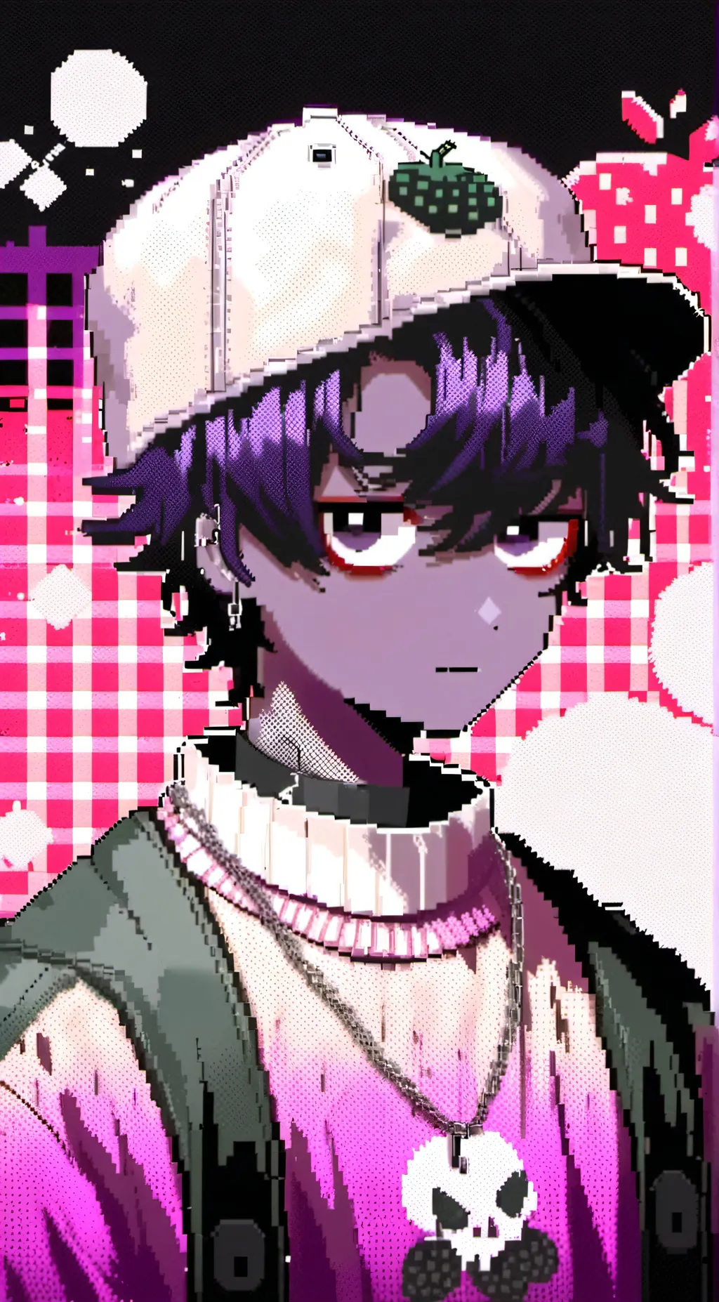 ai character: Blacberri background