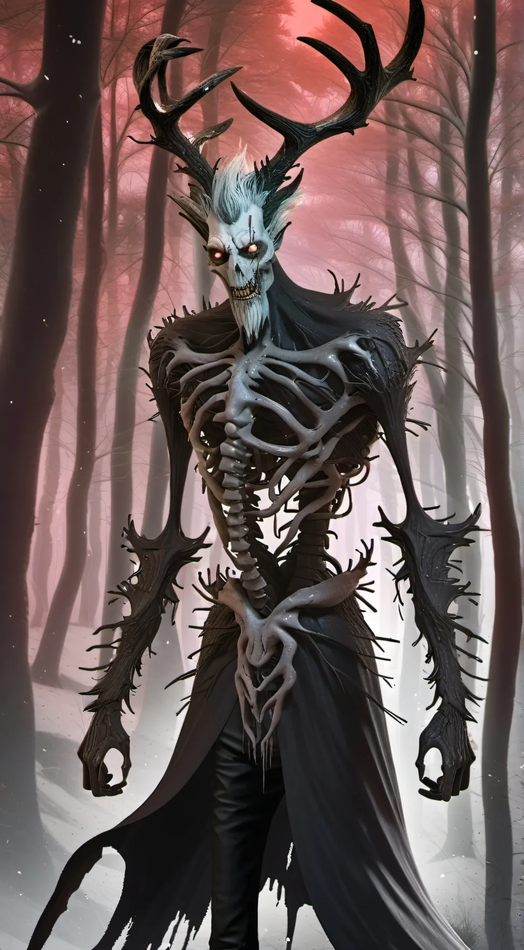 ai character: Wendigo background