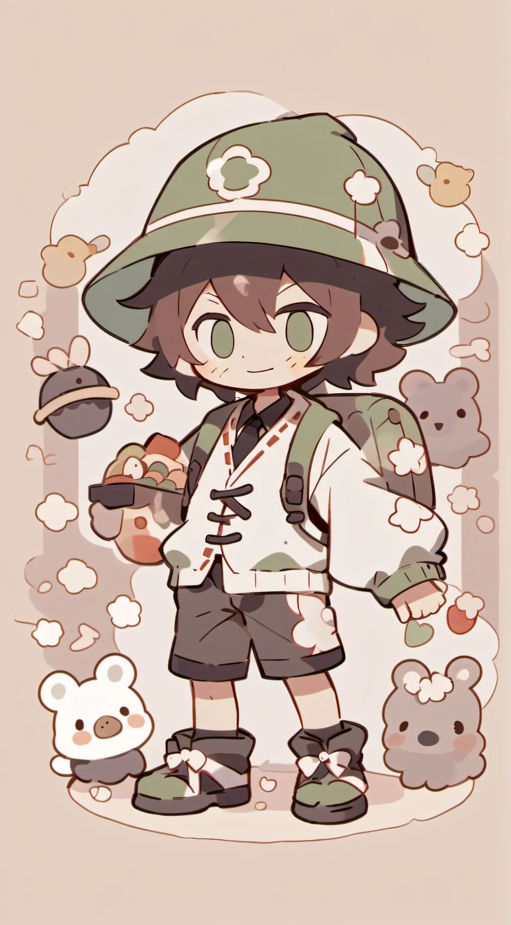 ai character: Oliver background