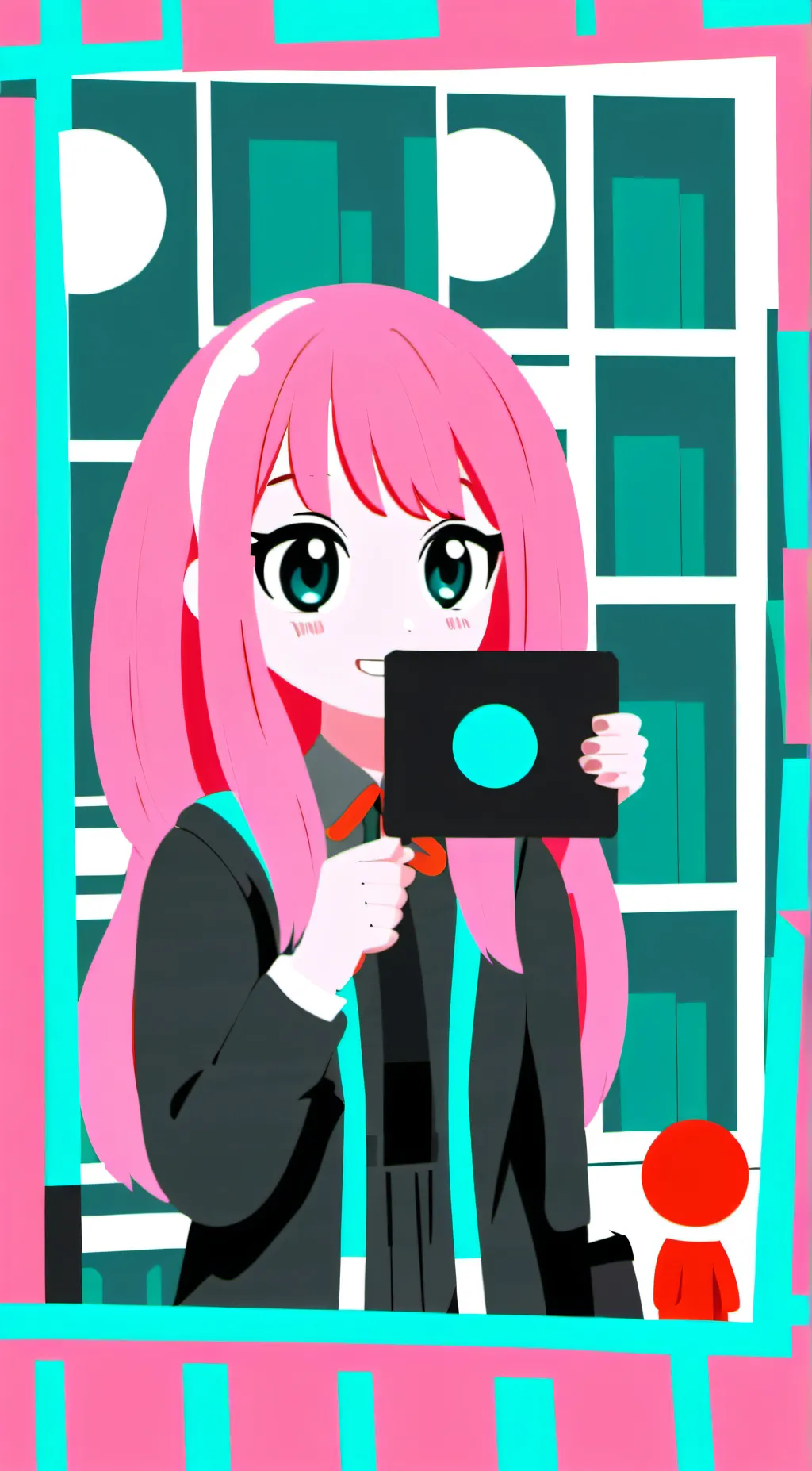 ai character: Fluffle puff background