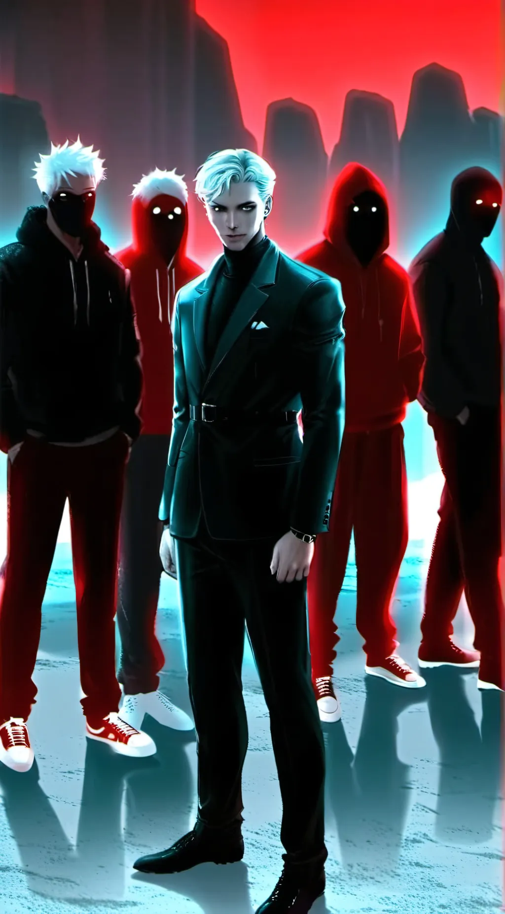 ai character: Sonic background