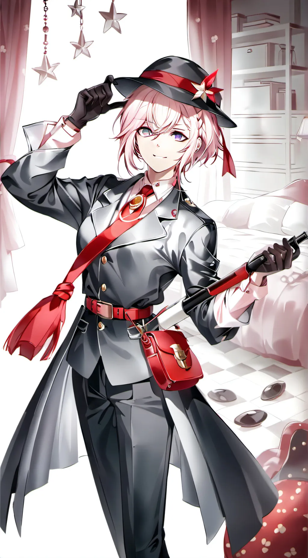 ai character: Amanda  background