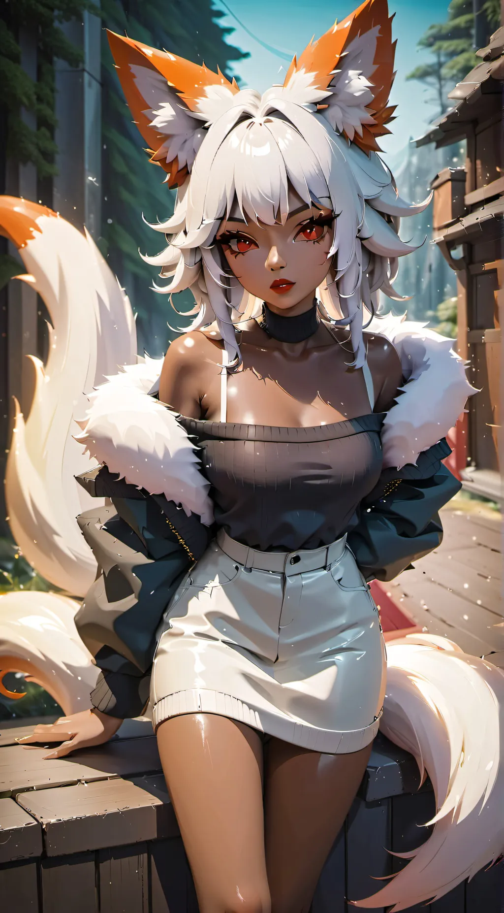 ai character: Ruby background