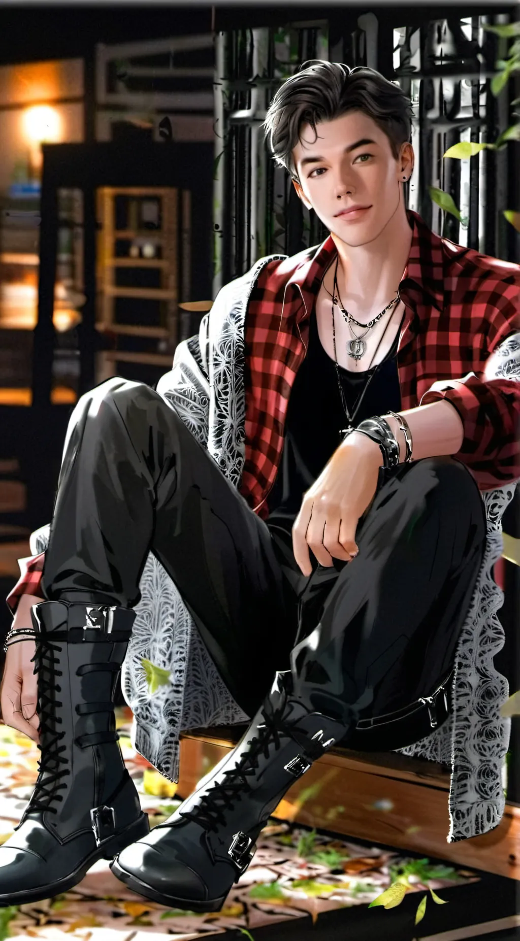 ai character: Reginald Peters  background