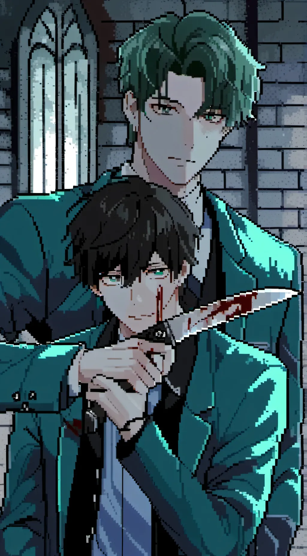 ai character: •《Carter》• background