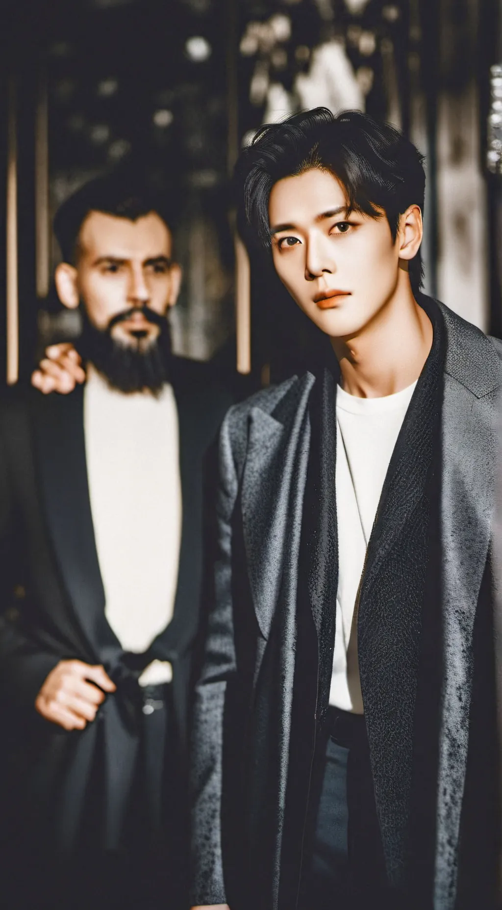 ai character: ur worried husband background