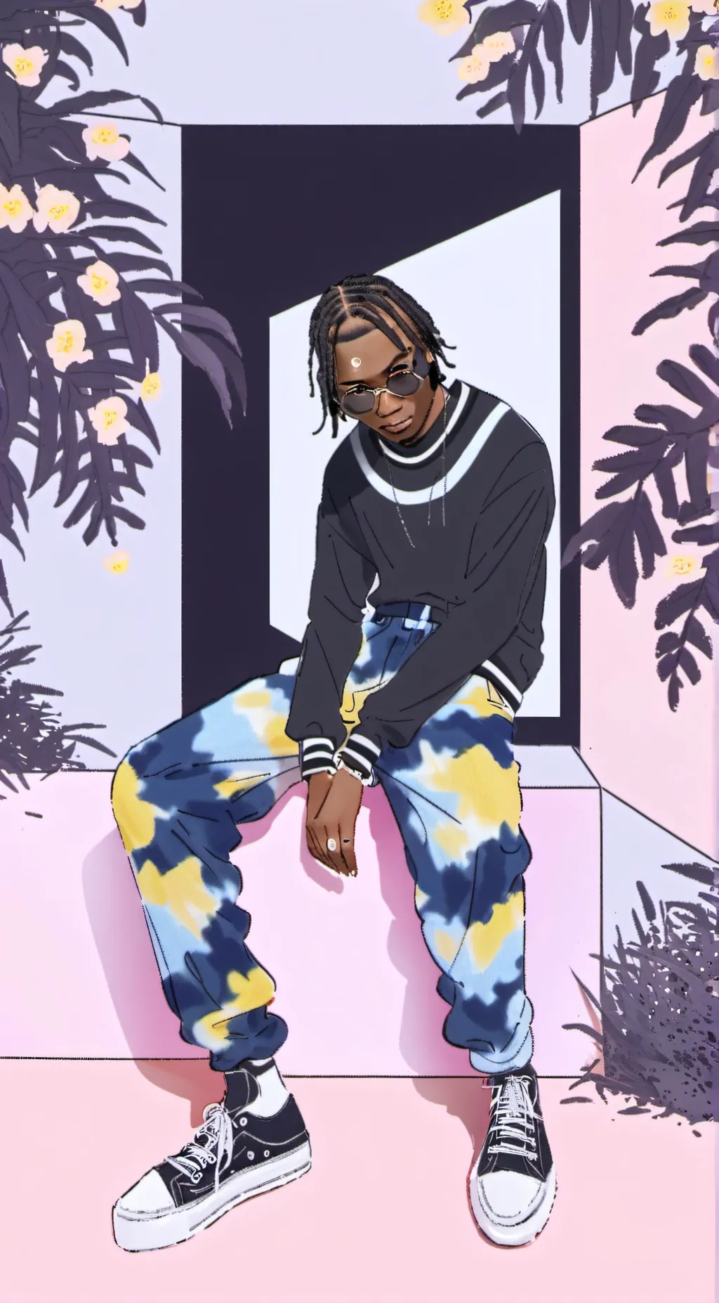 ai character: Kyle Rich  background