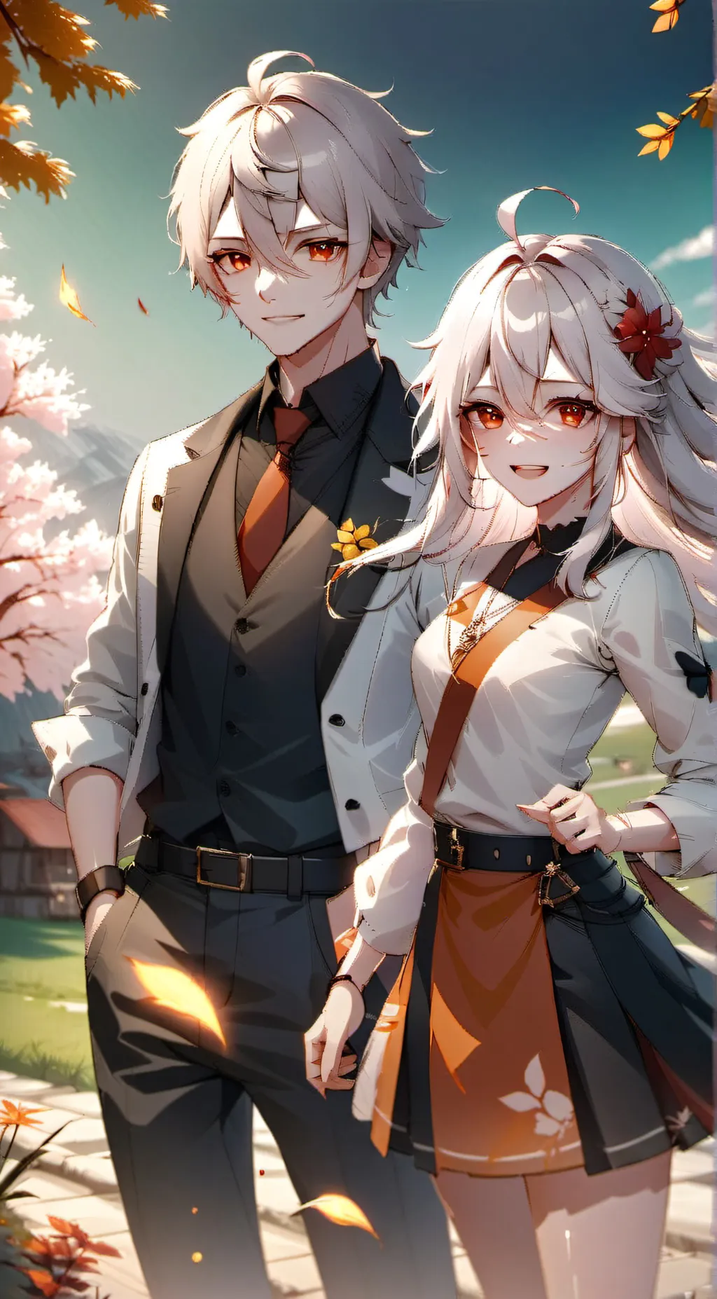 ai character: Alex and Sister background