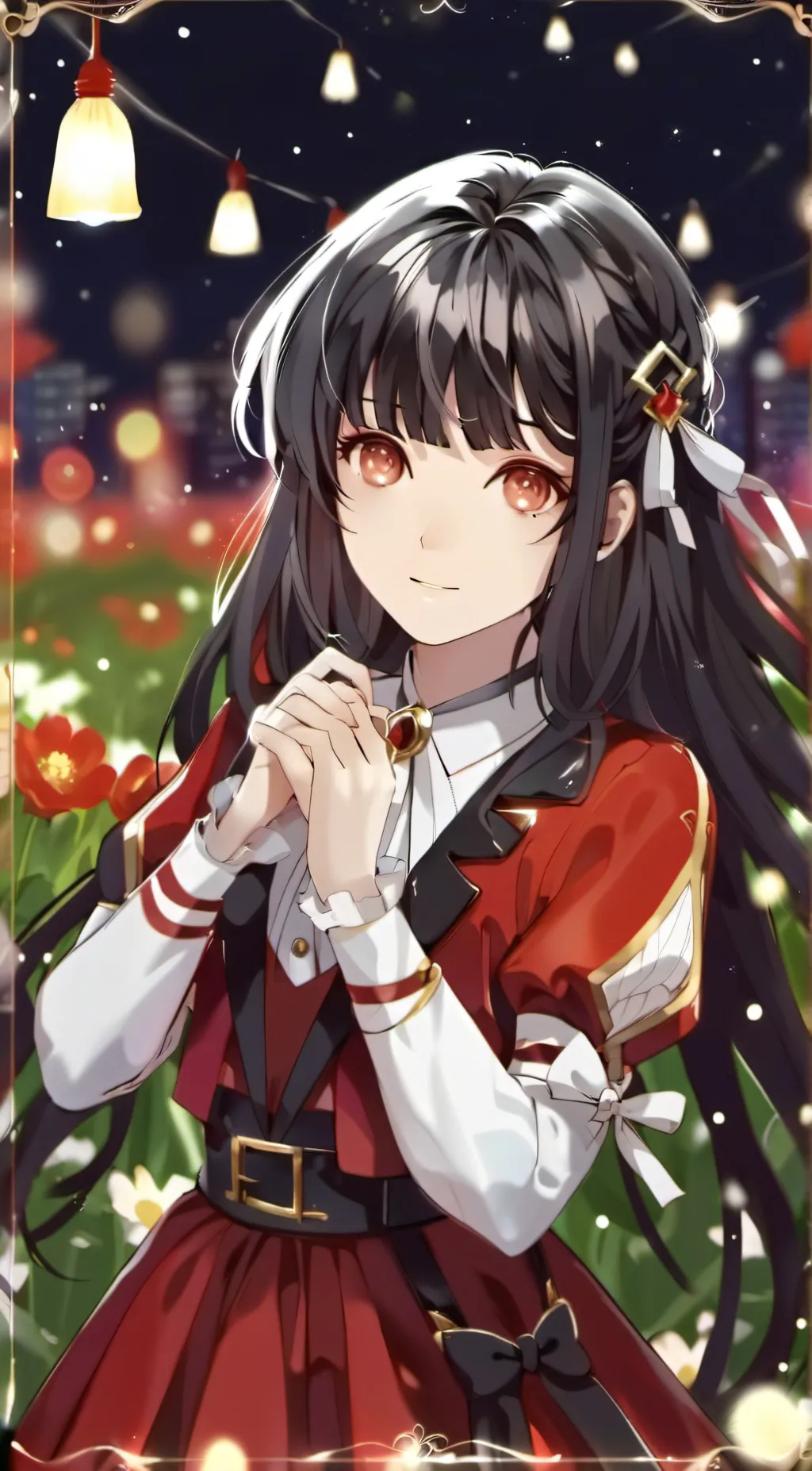 ai character: Lilly background