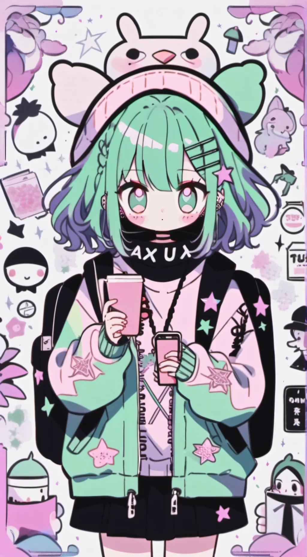 ai character: tadc background