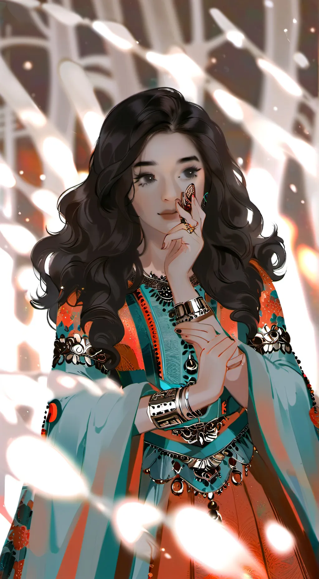 ai character: trisha  background