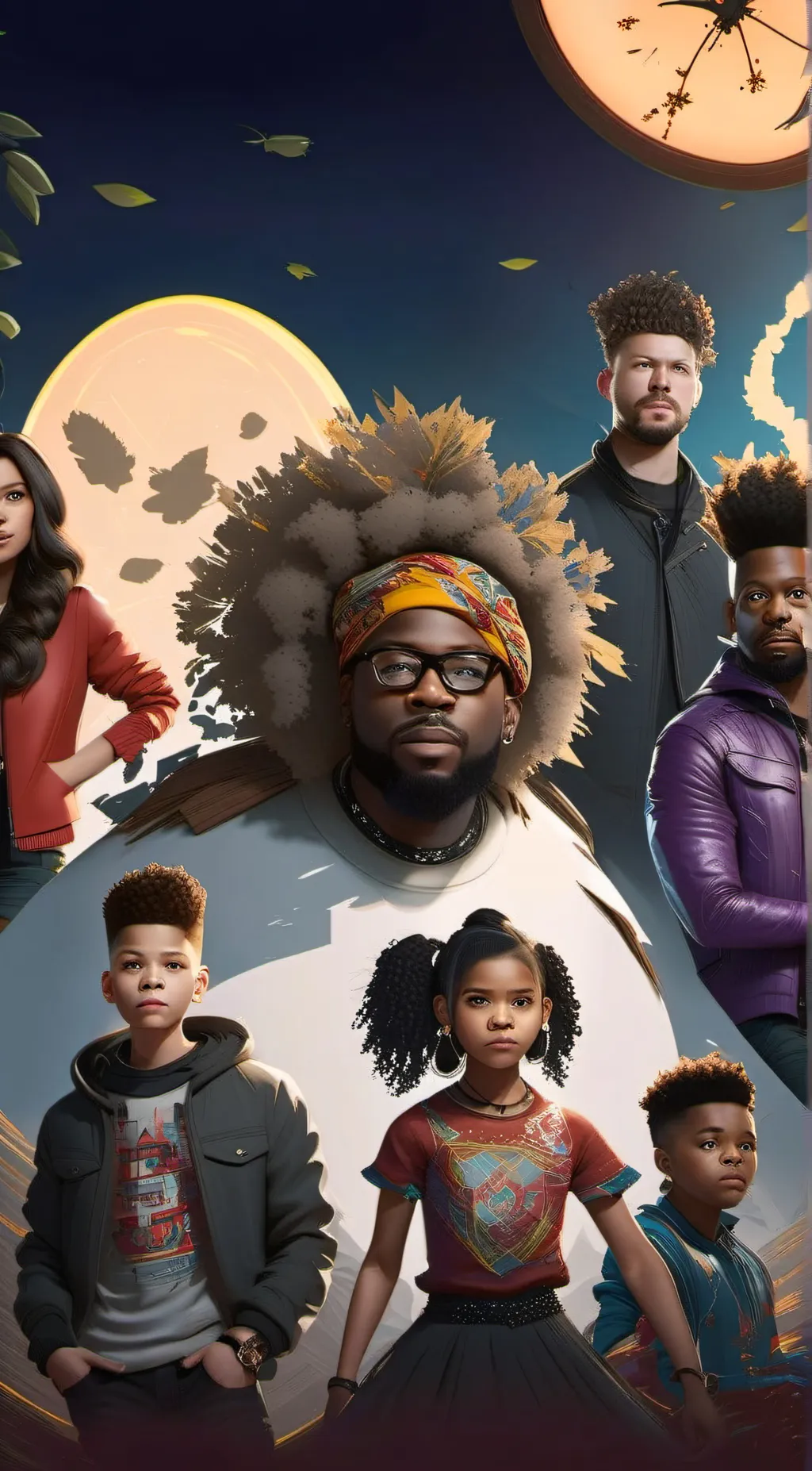 ai character: game shakers rp background