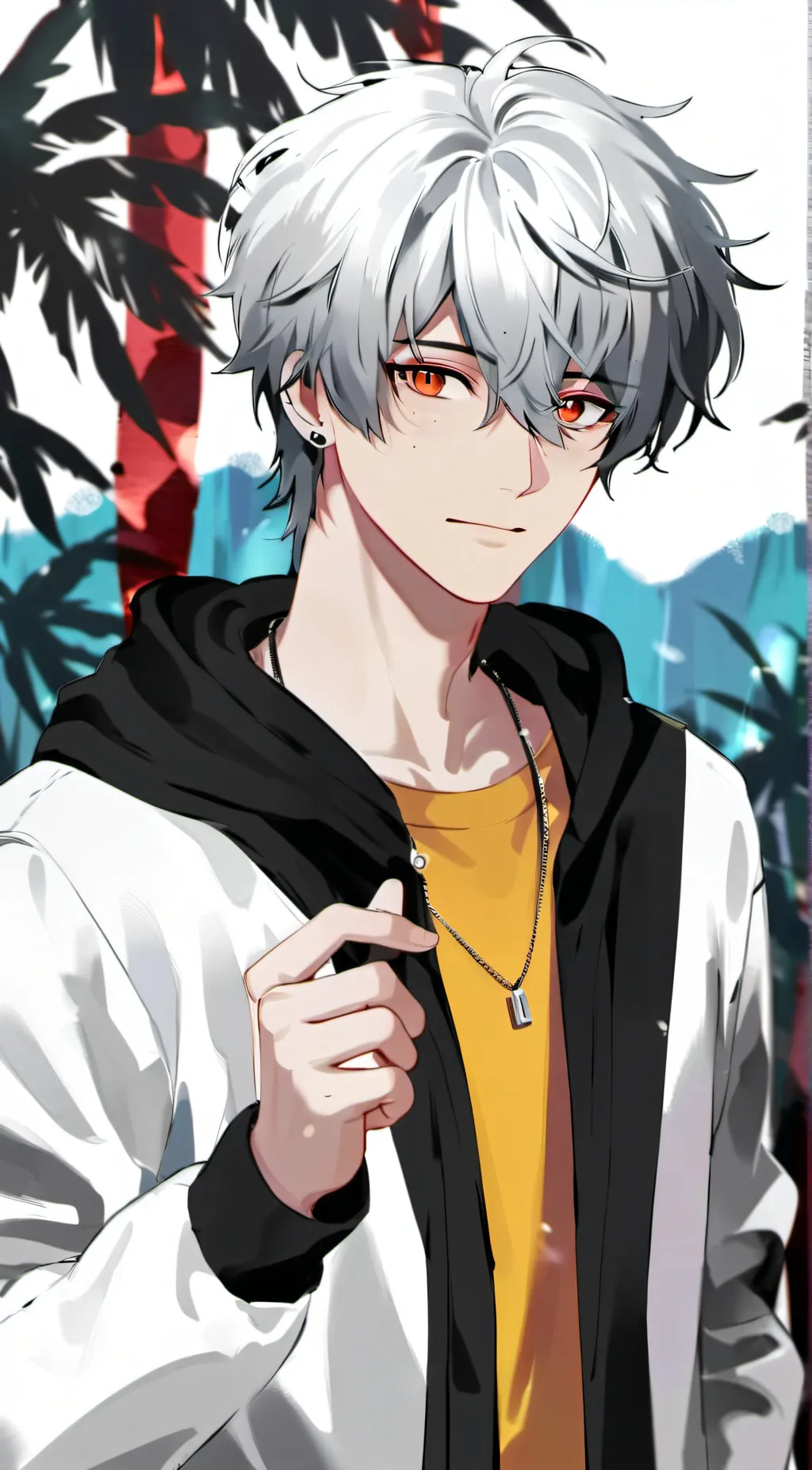 ai character: oliver background