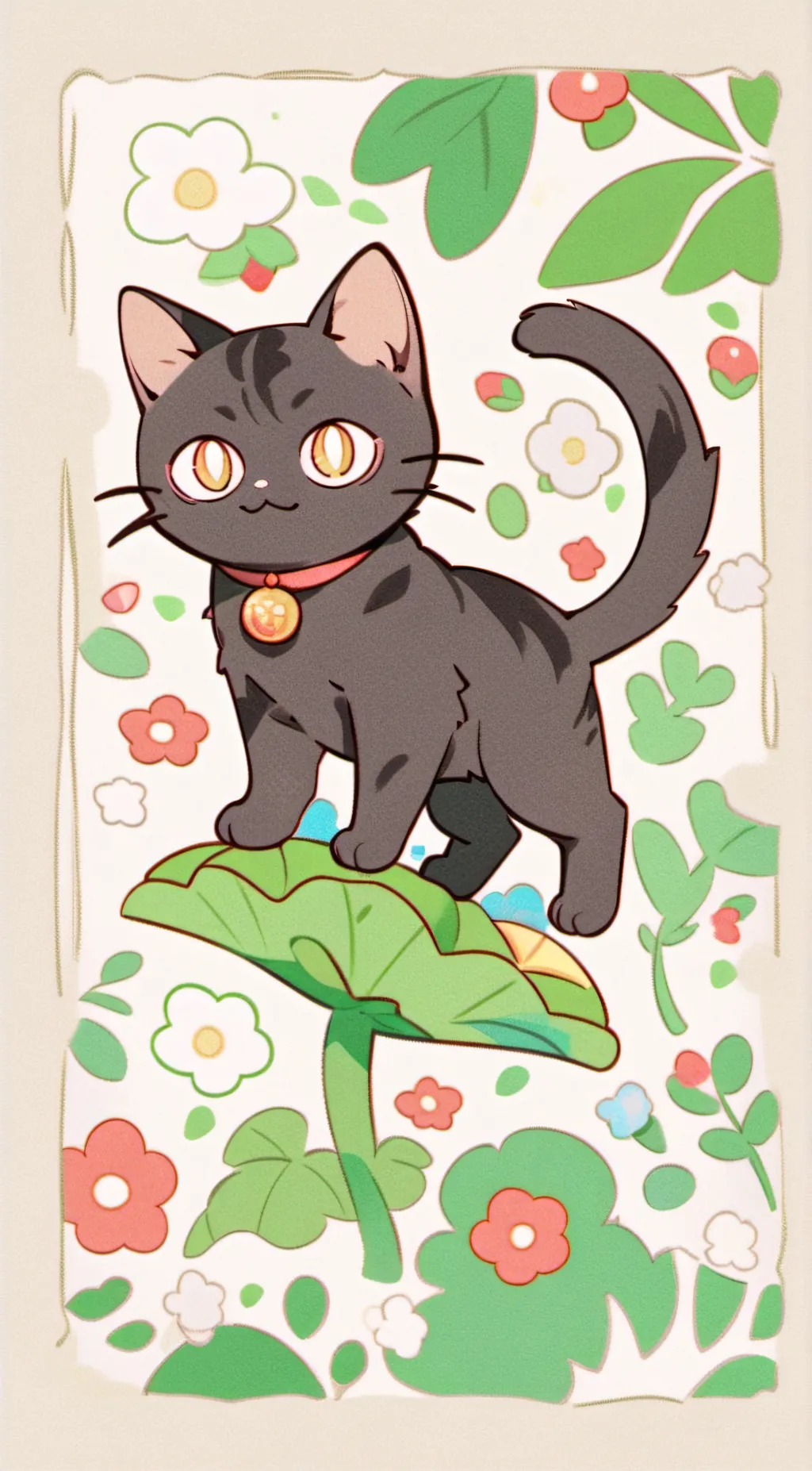 ai character: midnight background