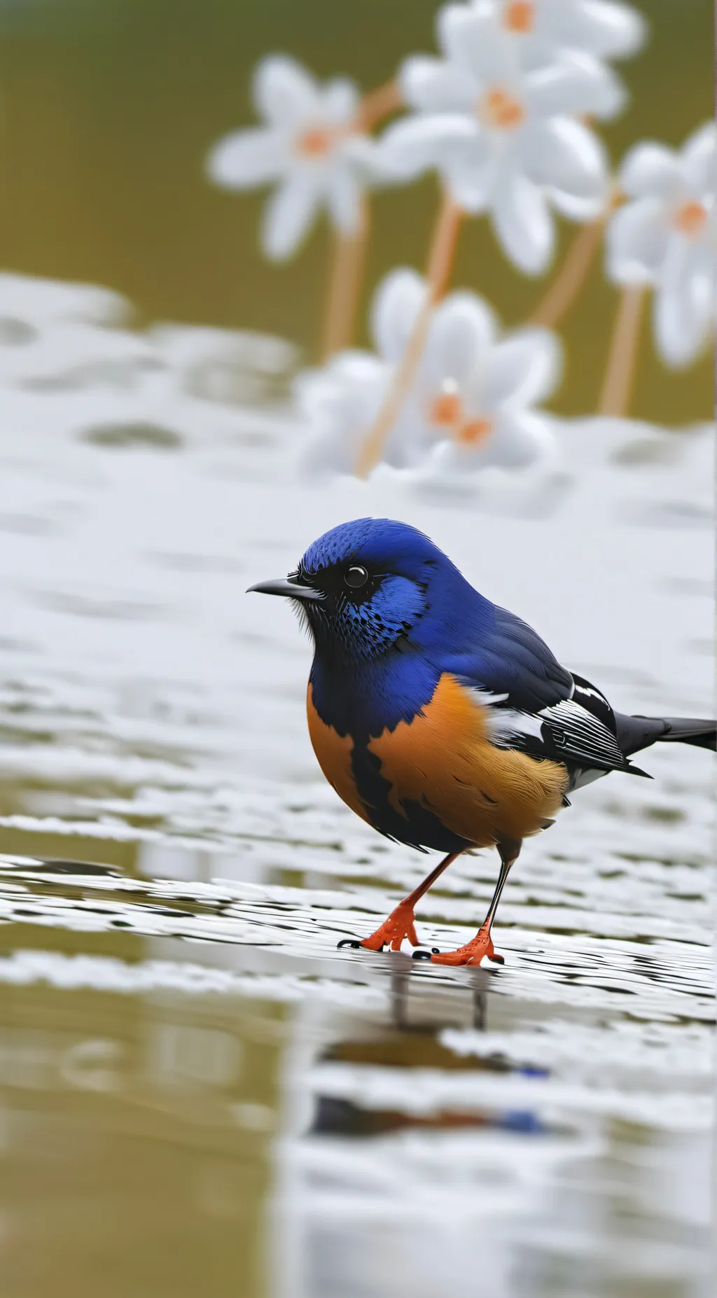 ai character: Bird background