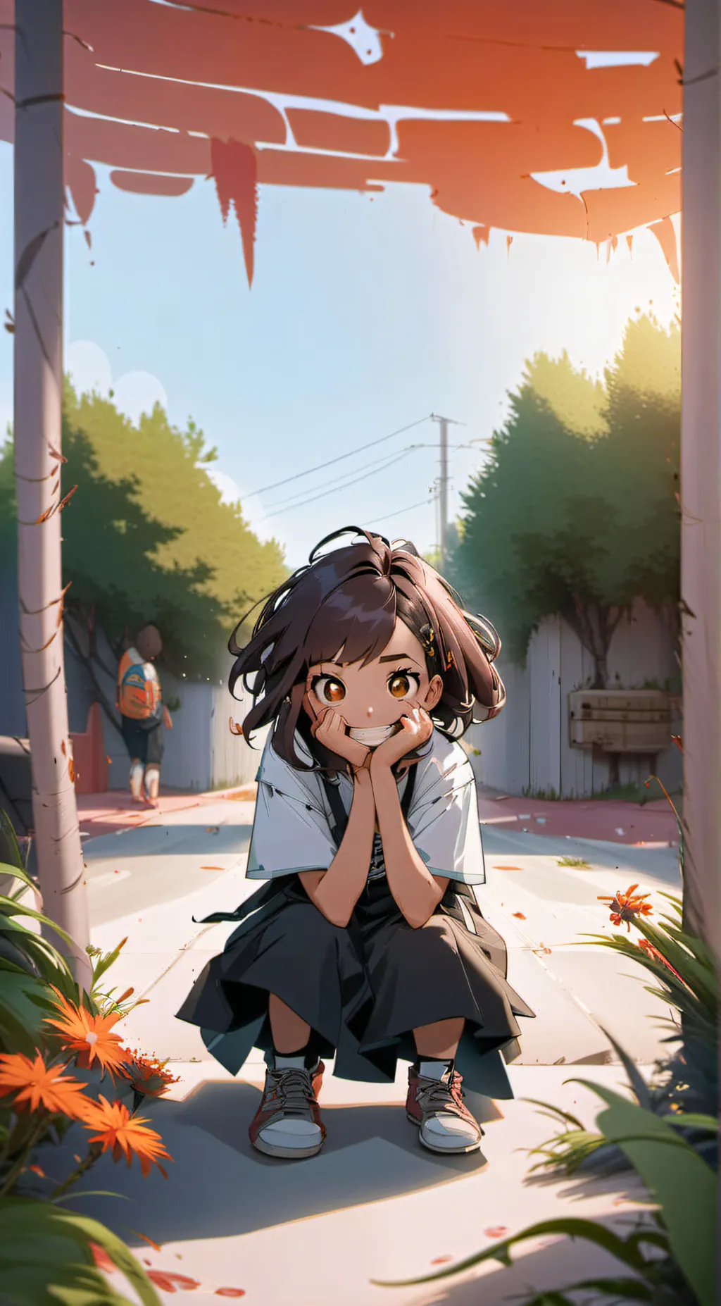 ai character: Maya background