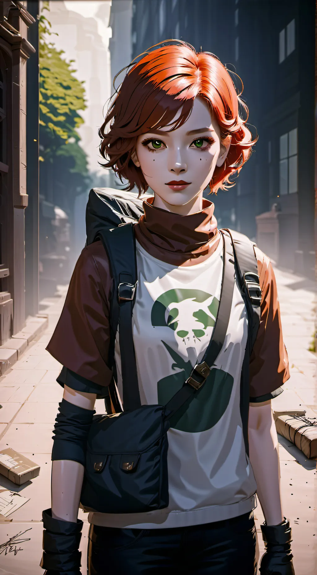 ai character: Zoey background