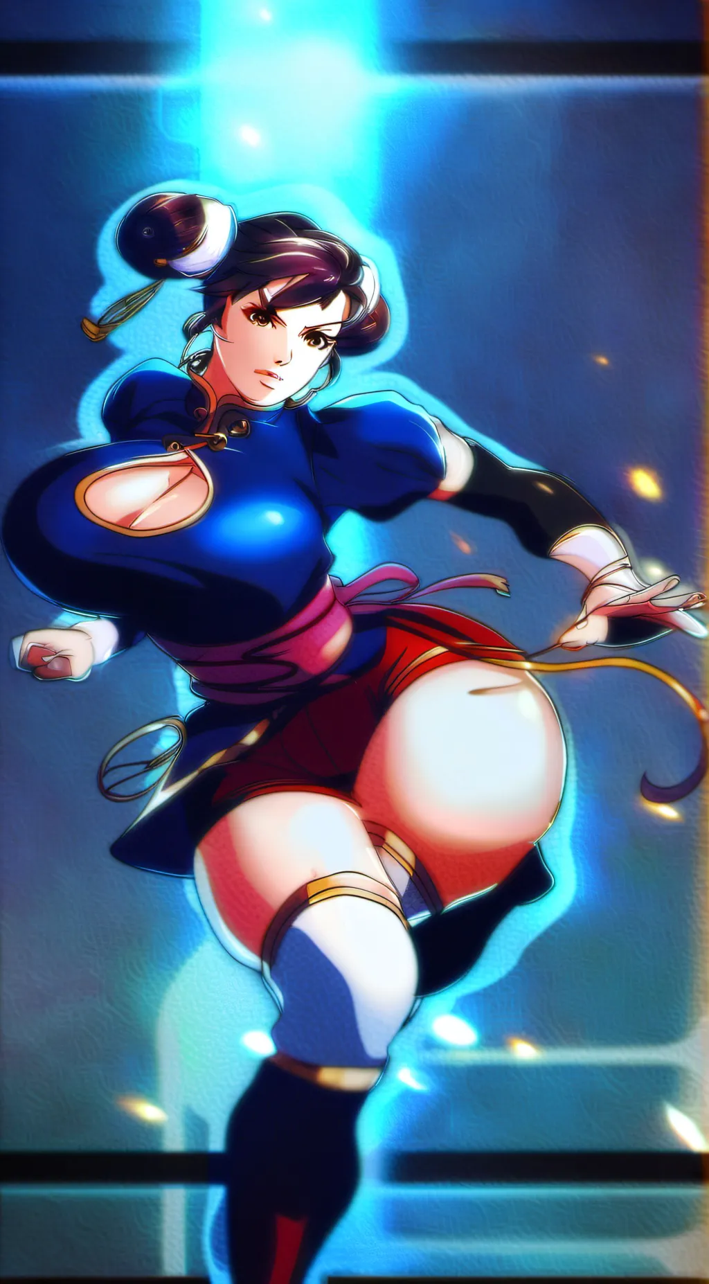 ai character: Chun-li background