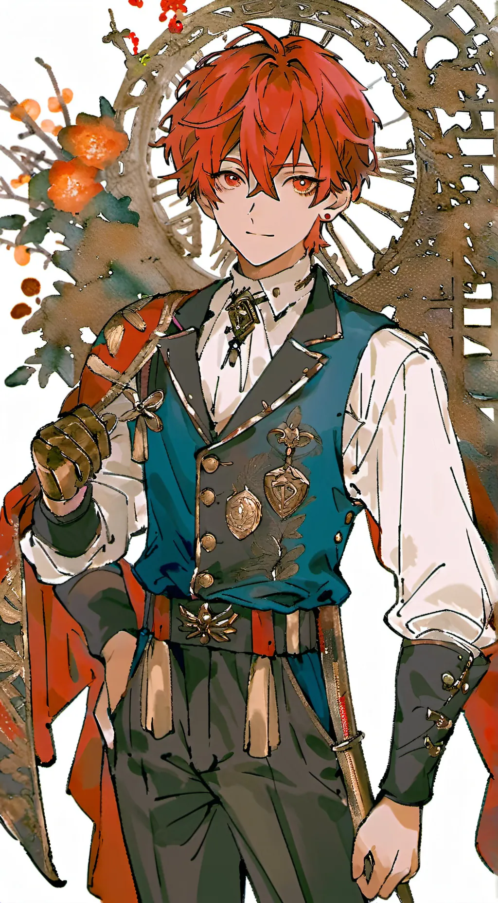 ai character: haruki minamoto  background