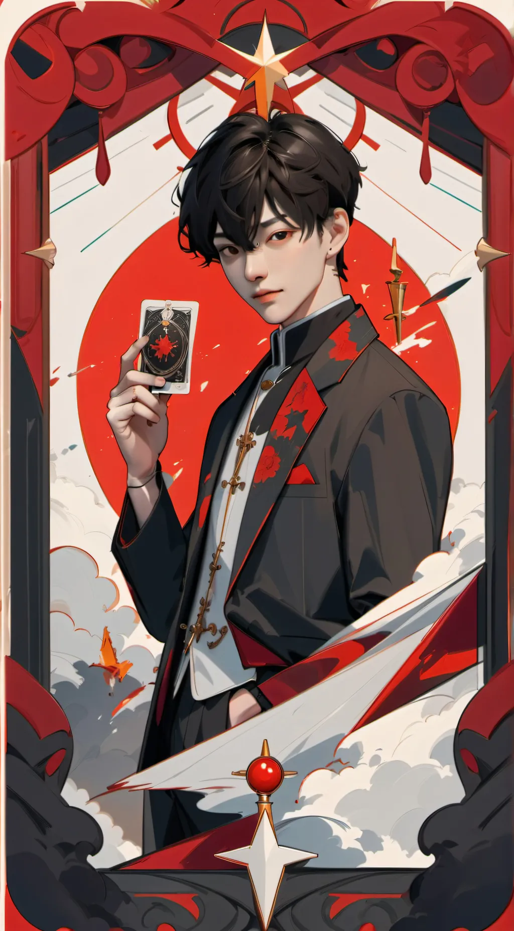 ai character: hotter boy background