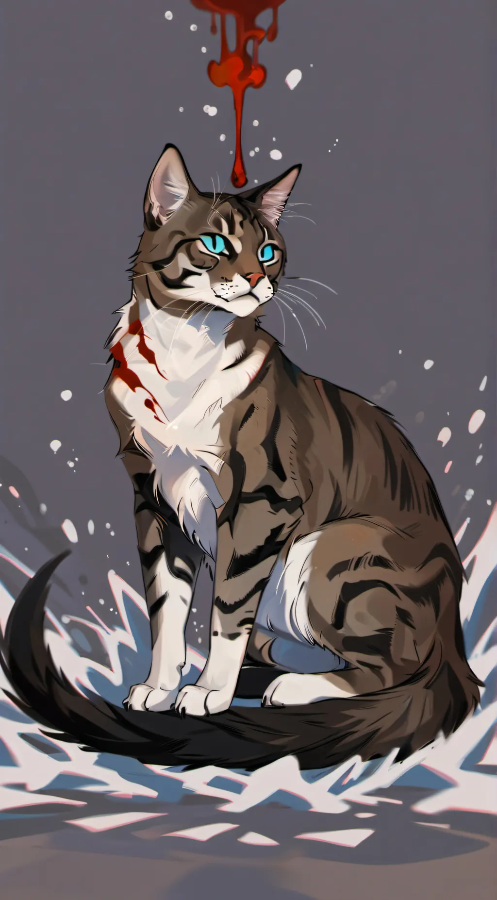 ai character: hawk Frost  background