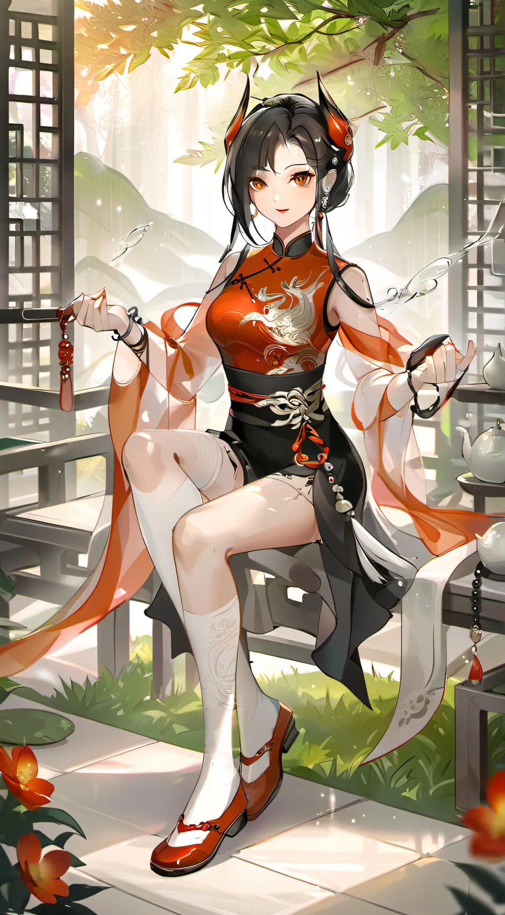 ai character: Memey background